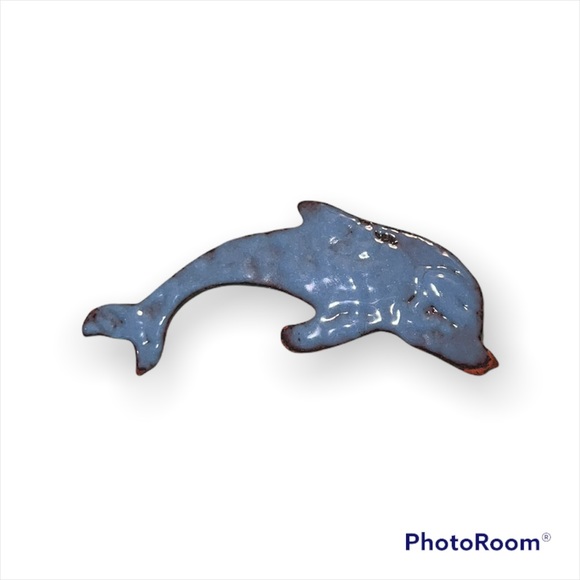 BOGO Vintage Dolphin Brooch - Picture 1 of 3